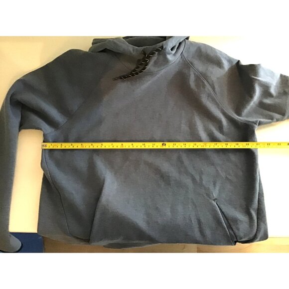 OLD NAVY- MENS BLUE DYNAMIC FLEECE KANGAROO POCKET HOODIE SWEATER SIZE LARGE - Picture 5 of 7